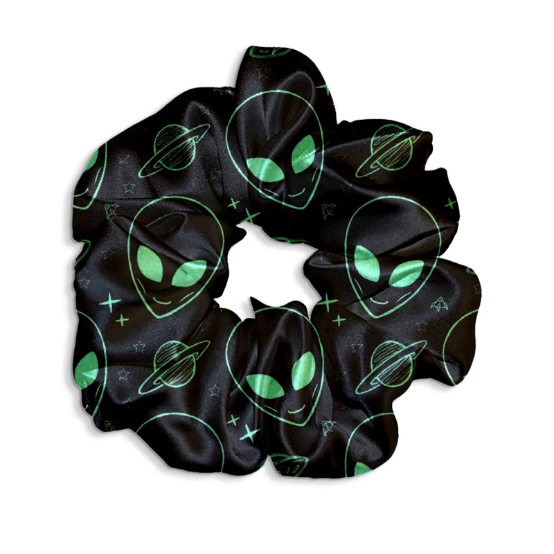 کش مو زنانه مدل SCH0109 طرح ادم فضایی