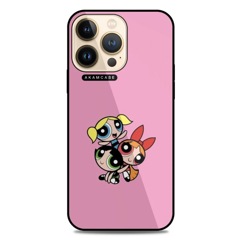 کاور آکام مدل AMCWA13PRO-POWERPUFF GIRLS11 مناسب برای گوشی موبایل اپل iPhone 13 Pro