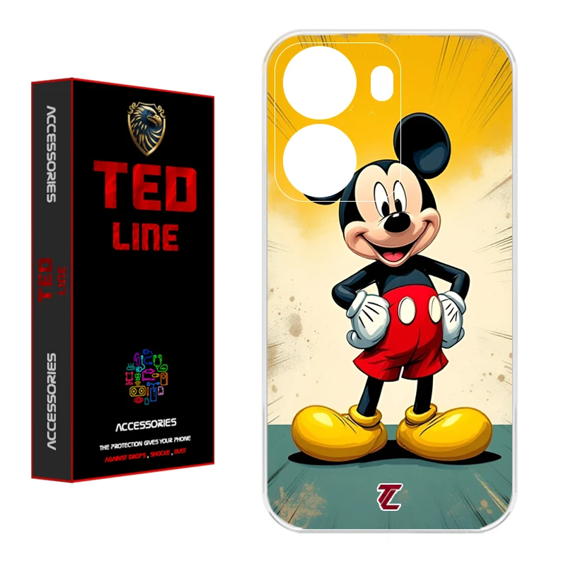 کاور تدلاین طرح میکی موس کد 1144 مناسب برای گوشی موبایل شیائومی Redmi A5