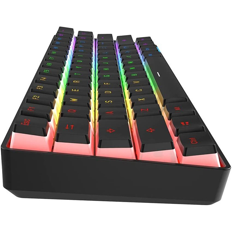 کیبورد بی سیم مخصوص بازی آجز مدل STK61 Pudding 1