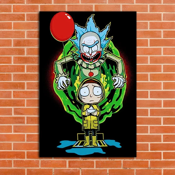 تابلو شاسی آتریسا مدل  انیمیشن Rick and Morty