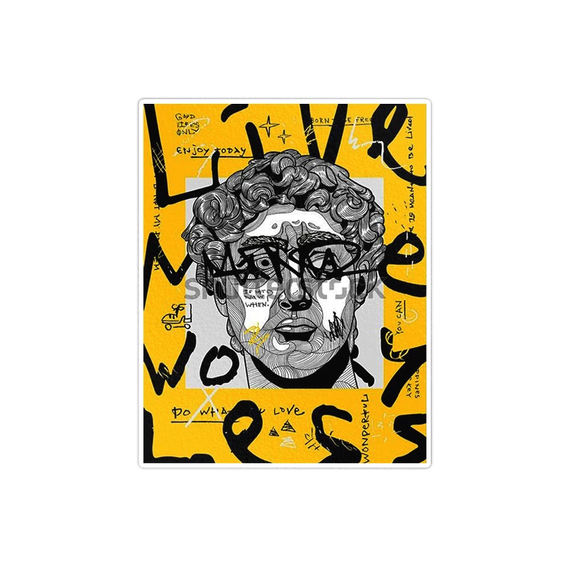      استیکر لپ تاپ ماسا دیزاین طرح LIVE مدل STKA00378