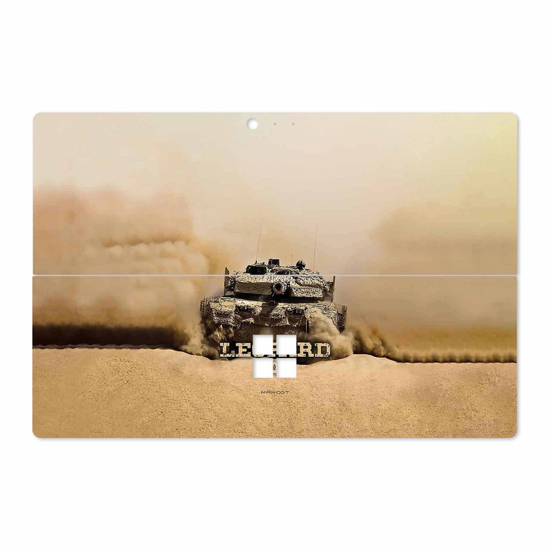 برچسب پوششی ماهوت مدل Leopard 2A5 tank مناسب برای تبلت مایکروسافت Surface Pro 4 2015