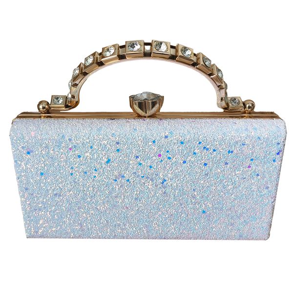 کیف مجلسی زنانه مدل  کلاچ براق