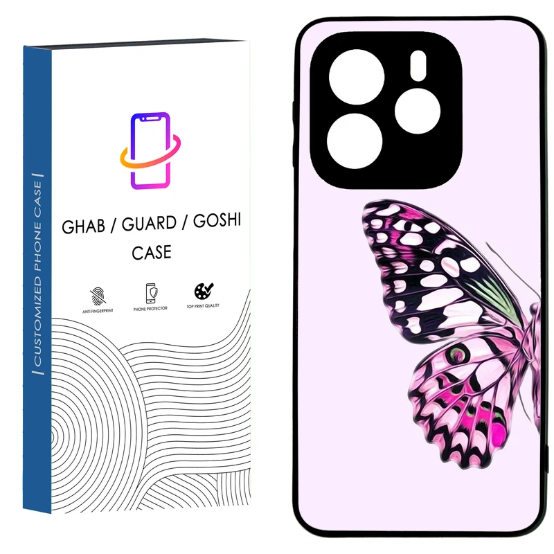 کاور قاب گارد گوشی طرح دخترانه کد 98 - TPU مناسب برای گوشی موبایل  شیائومی Redmi Note 14 4G