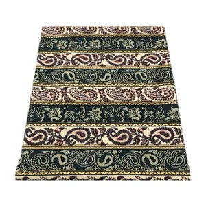 روفرشی مدل جاجیم ترکمن تراکم بافت کد 04 زمینه کرم