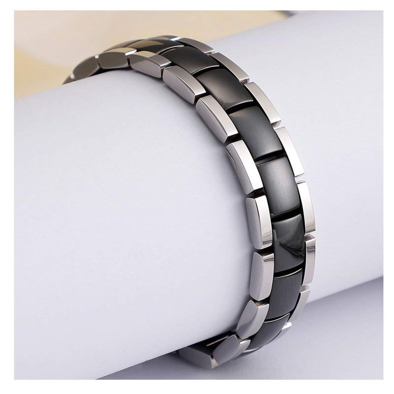 دستبند مغناطیسی مدل hematite کد sd128