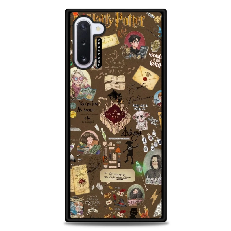 کاور آکام مدل AMCWSGN10-HARRY POTTER10 مناسب برای گوشی موبایل سامسونگ Galaxy Note 10