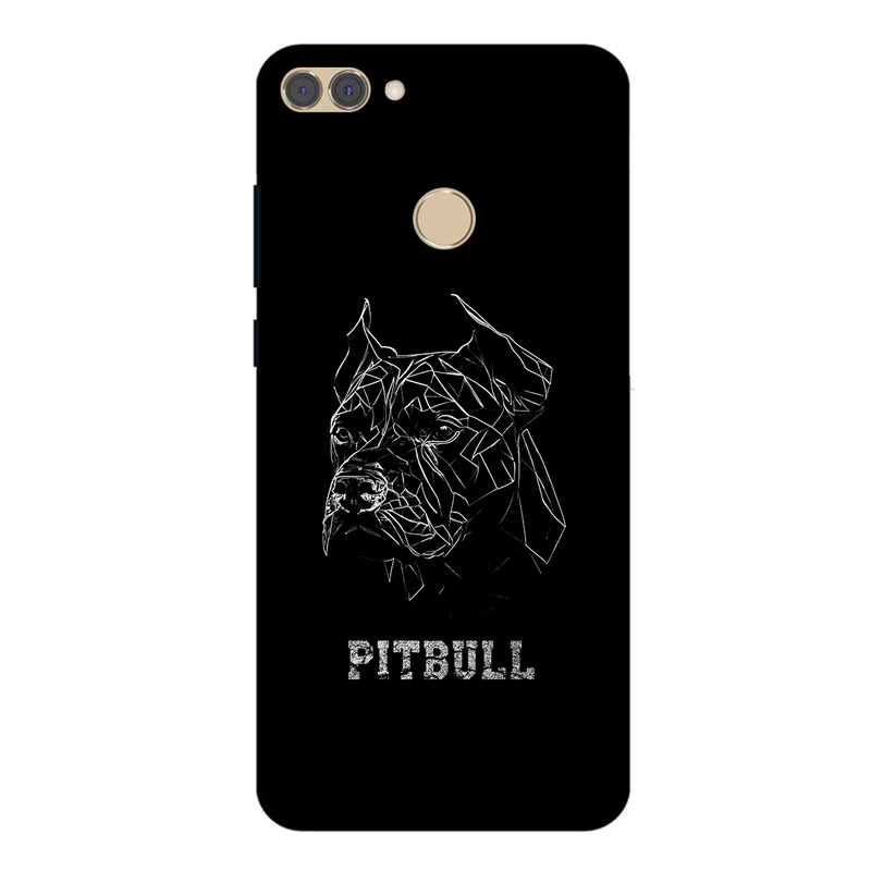 کاور مگافون طرح پیتبول مدل 1883 مناسب برای گوشی موبایل هوآوی Y9 2018  
