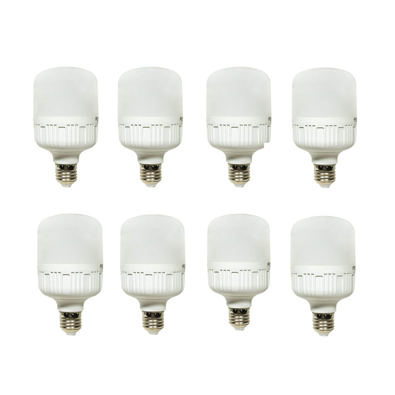 لامپ ال ای دی 20 وات پوکلا کد 8-20 پایه E27 بسته 8 عددی