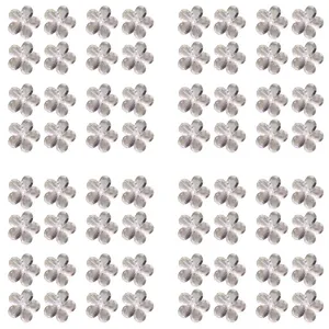 مهره تزئینی مدل شکوفه کد 415 بسته 64 عددی