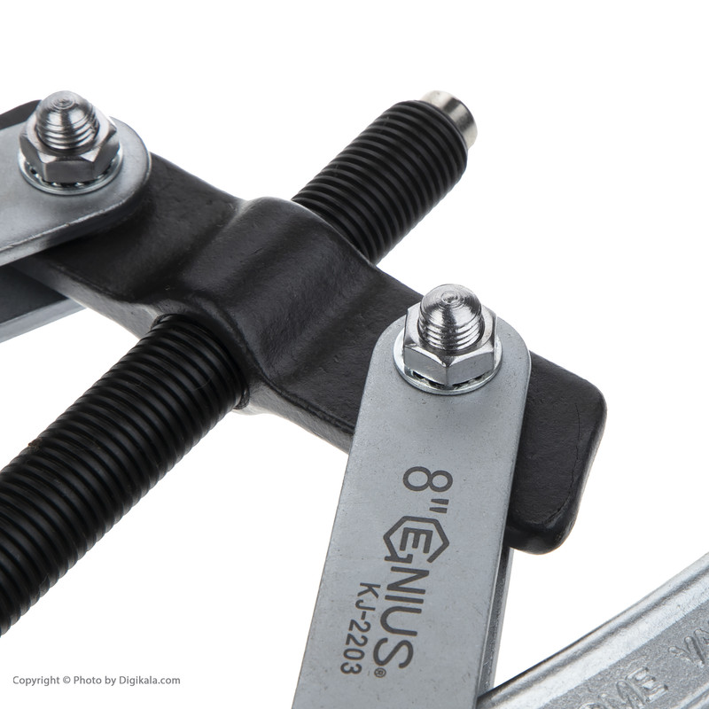 پولی کش جنیوس تولز مدل دو شاخ کد KJ-2203 سایز 8 اینچ