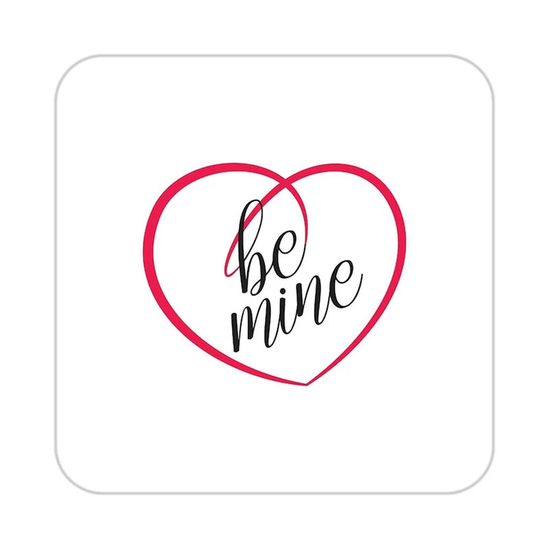 زیر لیوانی کاکتی طرح عاشقانه مدل mp40012