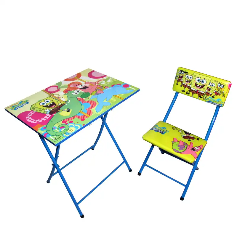 میز تحریر کودک میزیمو مدل باب اسفنجی 2 کد 275