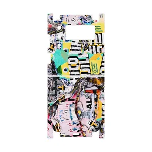 MAHOOT Collage of Teared Paper-FullSkin Cover Sticker for Samsung Galaxy Z Flip3 5G