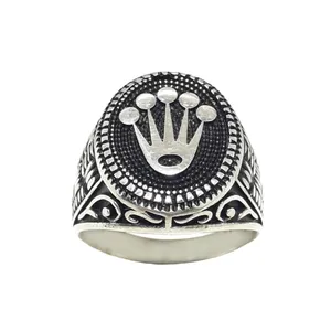 انگشتر نقره مردانه مدل 20019