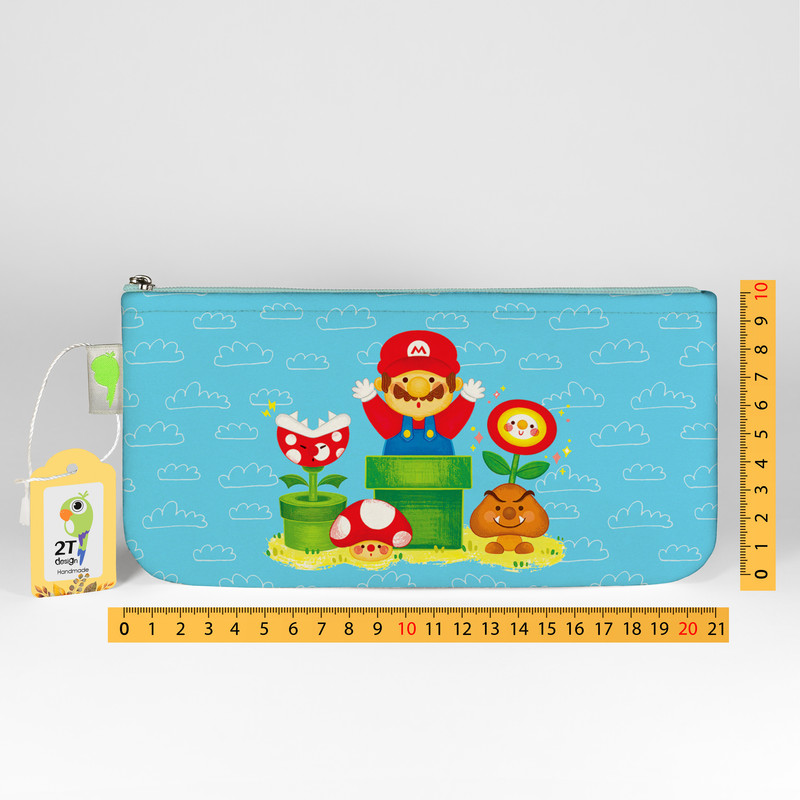 جامدادی طوطی دیزاین طرح ماریو قارچ خور مدل MLK-37