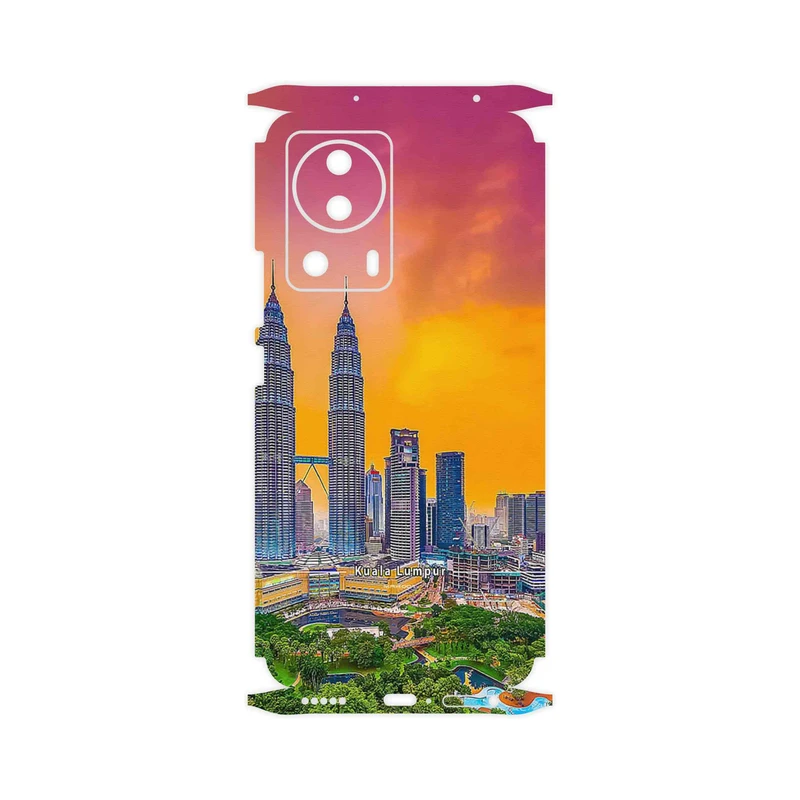 برچسب پوششی ماهوت مدل City of Kuala Lumpur-FullSkin مناسب برای گوشی موبایل شیائومی 13 Lite