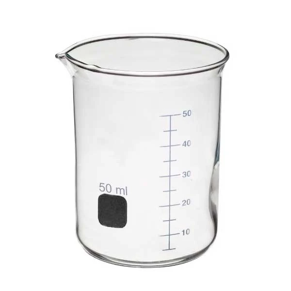 بشر آزمایشگاه مدل Beaker ظرفیت 50 میلی لیتر