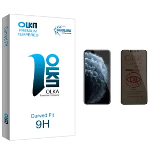 Cooling Olka glass Privacy Screen Protector For Apple iPhone 11 Pro Max