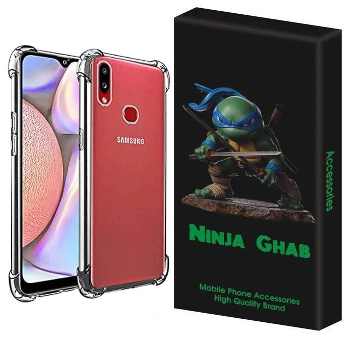 کاور نینجا قاب مدل ژله ای کپسول دار مناسب برای گوشی موبایل سامسونگ Galaxy A10s