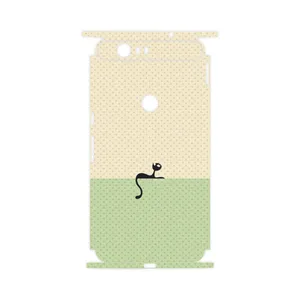 MAHOOT Minimal Internet Cat Icon-FullSkin Cover Sticker for Google Nexus 6P