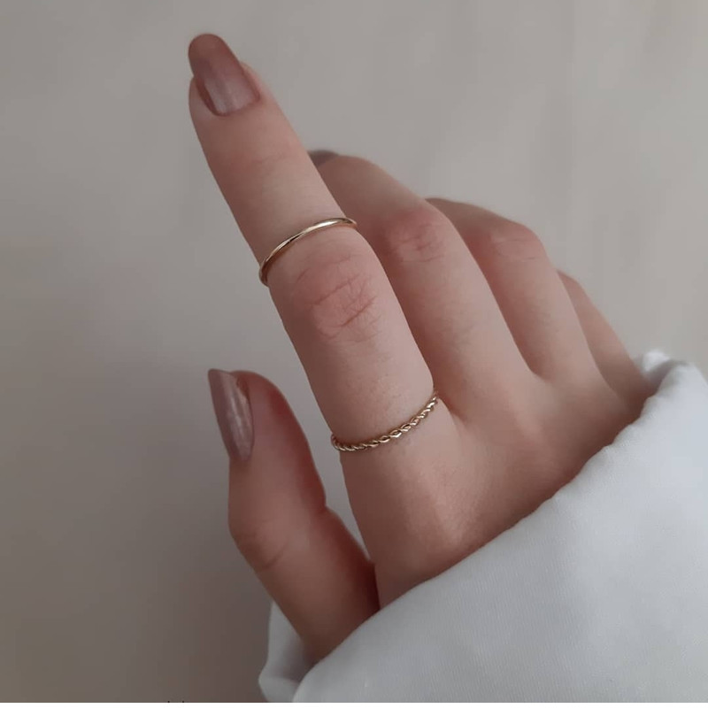 انگشتر نقره زنانه مدل H04