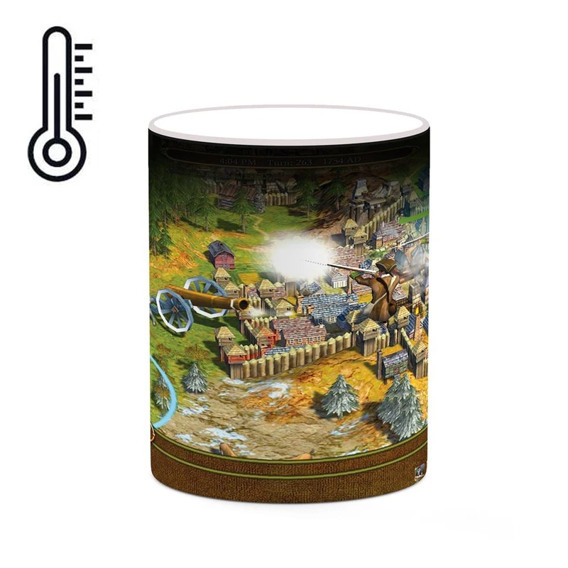 ماگ حرارتی کاکتی مدل بازی Sid Meier's Civilization IV کد mgh30201