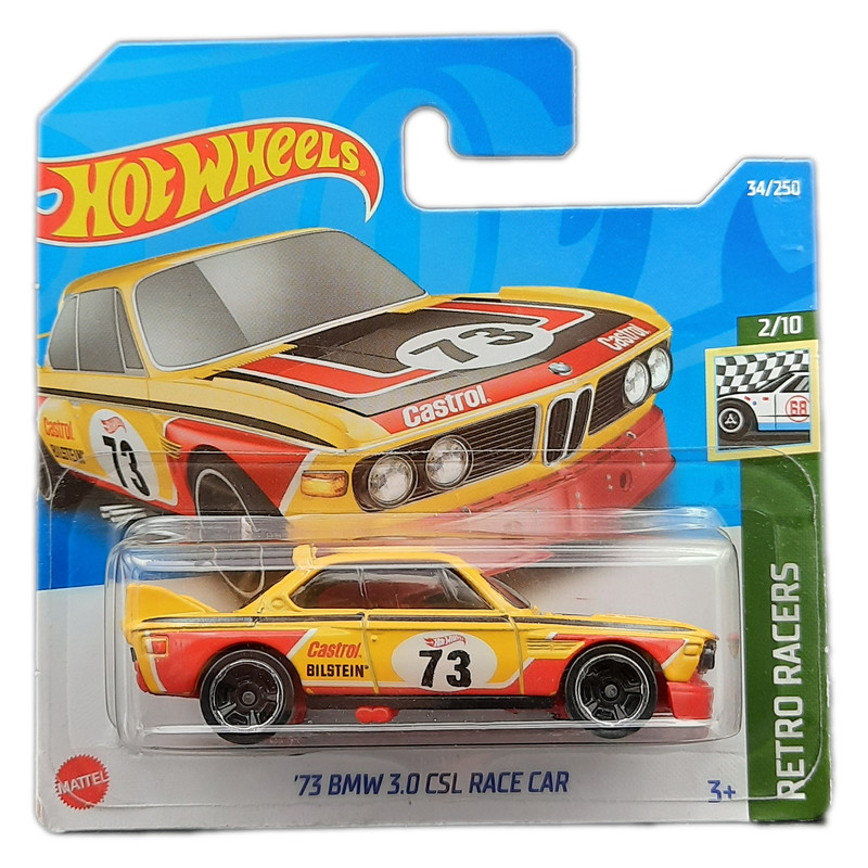 ماشین بازی هات ویلز مدل 73 BMW 3.0 CSL RACE CAR