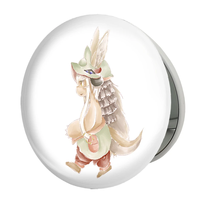 آینه جیبی خندالو طرح ناناچی انیمه ساخته شده در پرتگاه Made in Abyss مدل تاشو کد 22115 
