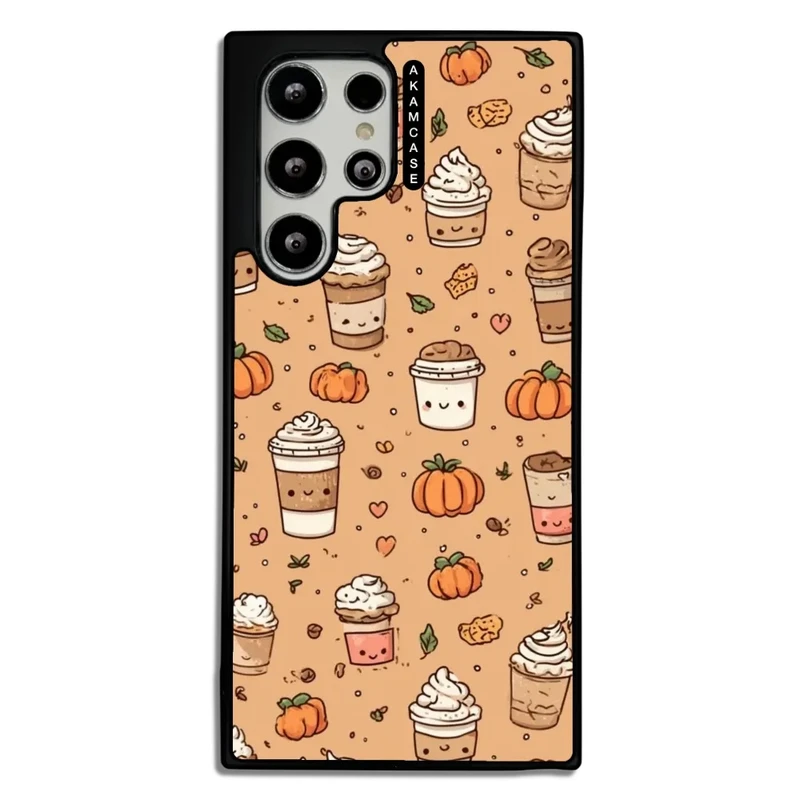 کاور آکام مدل AMC-WSGS22U-PUMPKIN-8 مناسب برای گوشی موبایل سامسونگ Galaxy S22 Ultra