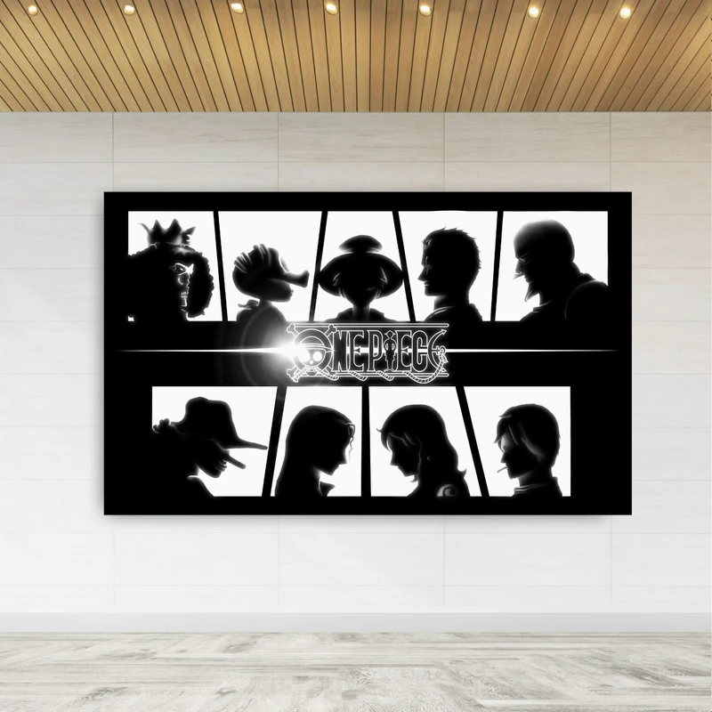 تابلو بوم طرح انیمه وان پیس - One Piece مدل SDB535