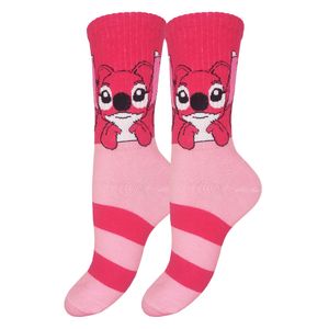 جوراب ورزشی ساق بلند زنانه مدل استیج کد 2046 رنگ صورتی 