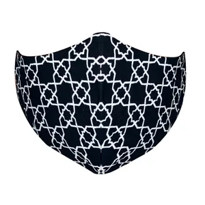 ماسک پارچه‌ای مدل انتزاعی کد X-056