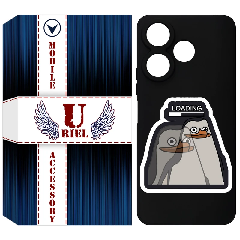 کاور یوریل مدل KSH کد 84 طرح Loading مناسب برای گوشی موبایل شیائومی Redmi 13 4G / 13 5G / Poco M6 4G