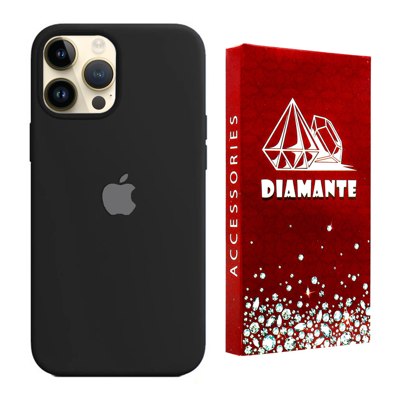کاور دیامانته مدل سیلیکون مناسب برای گوشی موبایل اپل iPhone 12 Pro Max