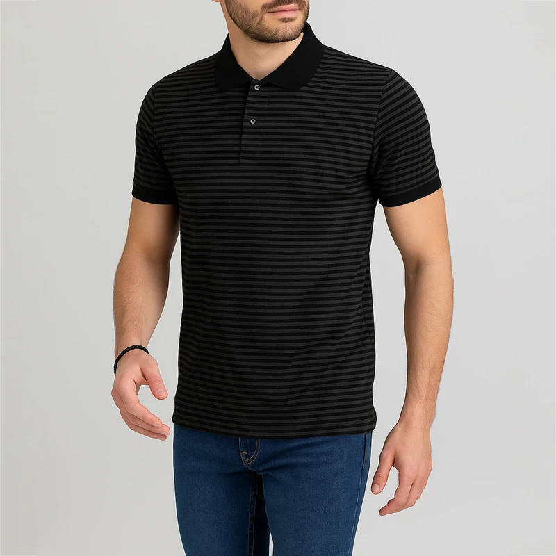 پولوشرت آستین کوتاه مردانه باینت مدل 812-1