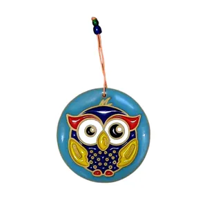 آویز سفالی مدل جغد کد mn 011