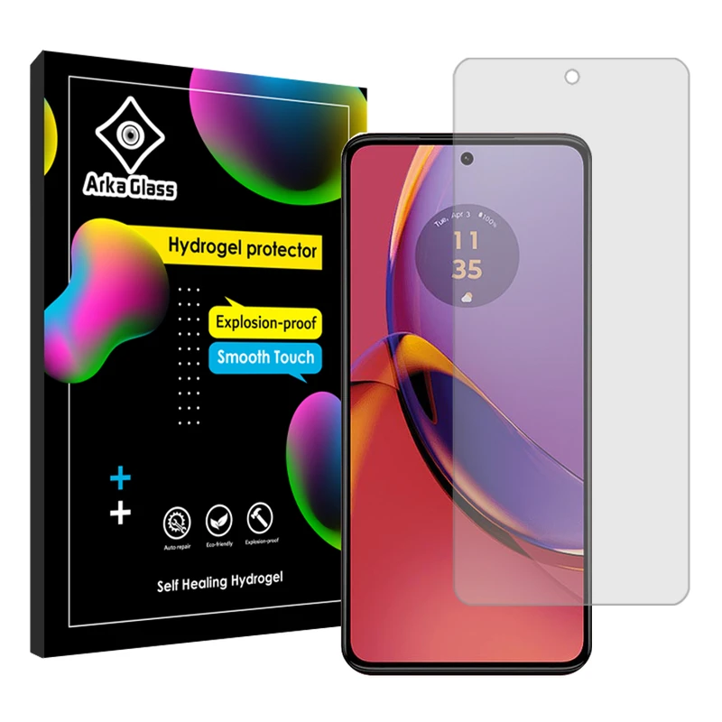 محافظ صفحه نمایش شفاف آرکا گلس مدل Tough مناسب برای گوشی موبایل موتورولا Moto G84