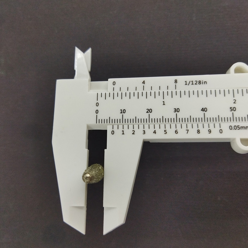 سنگ ساب سر دریلی طرح کله قندی کد 001 سایز 6 میلی متر