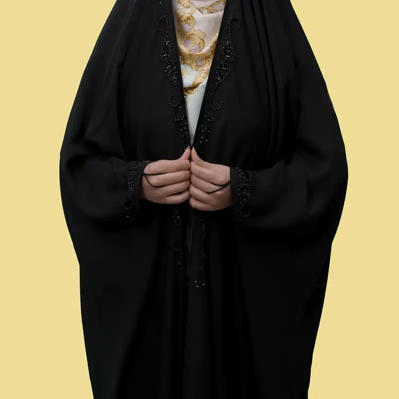 چادر عبایی مدل ترمه