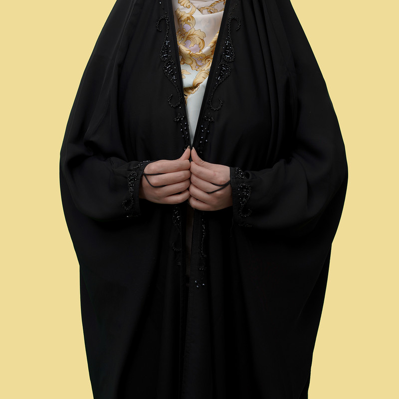 چادر عبایی مدل ترمه