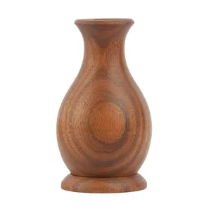 گلدان چوبی مدل بومرنگ کد 03