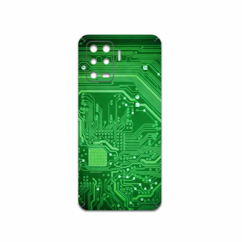 برچسب پوششی ماهوت مدل Green-Printed-Circuit-Board مناسب برای گوشی موبایل اپو A94 4G