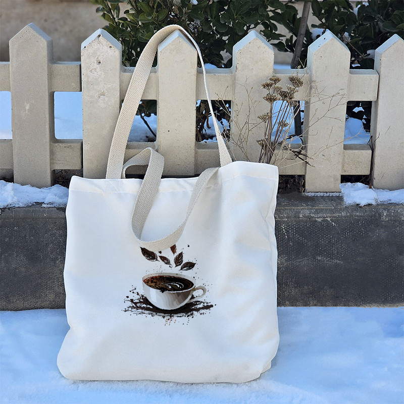 ساک خرید خندالو مدل قهوه کد H1623