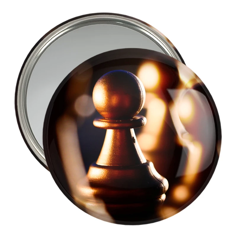 آینه جیبی خندالو مدل شطرنج کد 29254