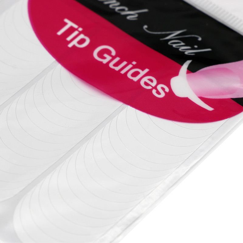 برچسب فرنچ ناخن پای مدل Tip Guides