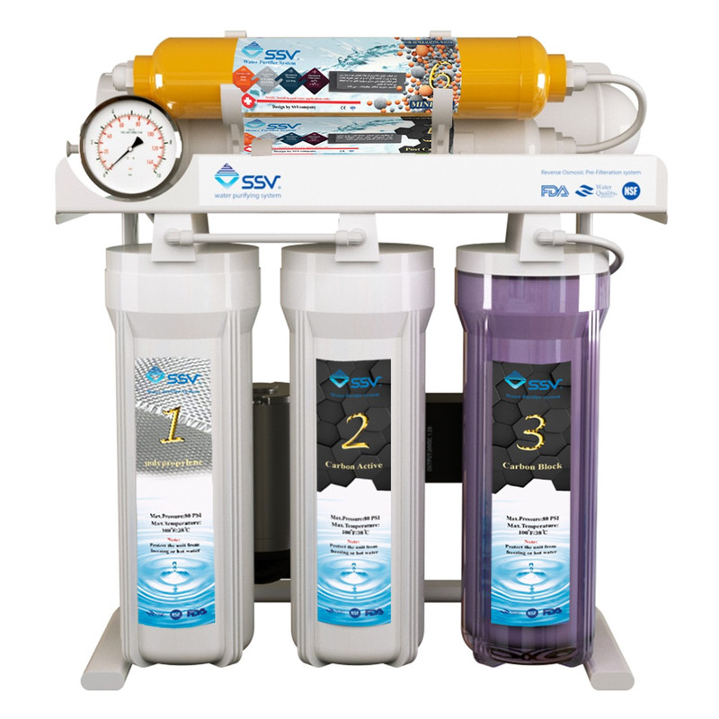 دستگاه تصفیه کننده آب اس اس وی مدل MaxTec X710
