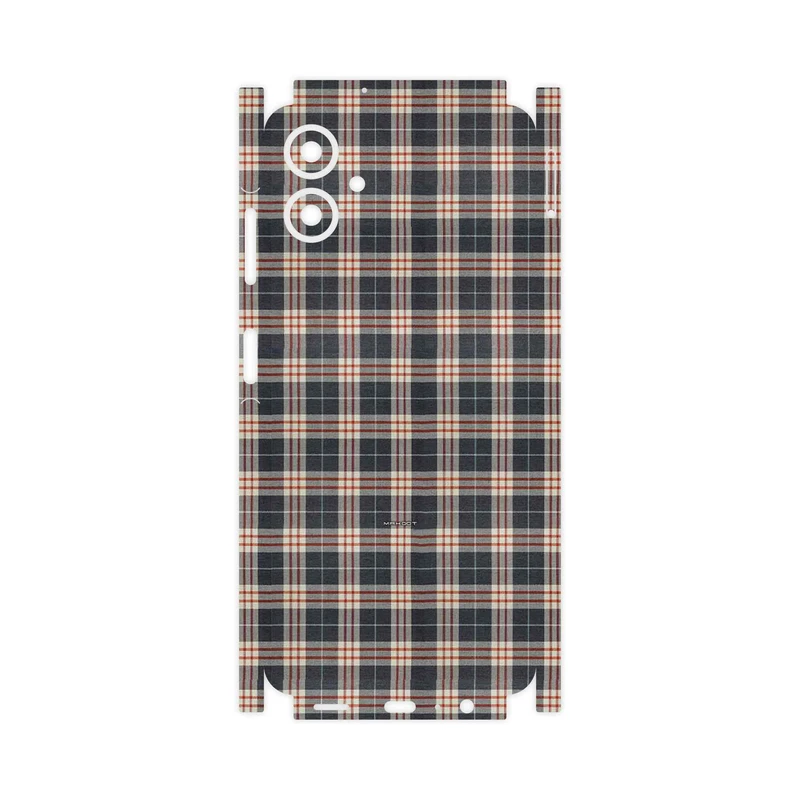 برچسب پوششی ماهوت مدل Fabric Texture 5-FullSkin مناسب برای گوشی موبایل سامسونگ Galaxy A06