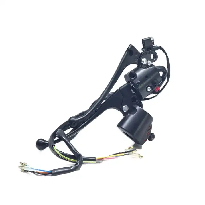 قلوه و دسته فرمان و جاپایی موتور سیکلت مدل 77 مناسب برای هندا 125 مجموعه 6 عددی